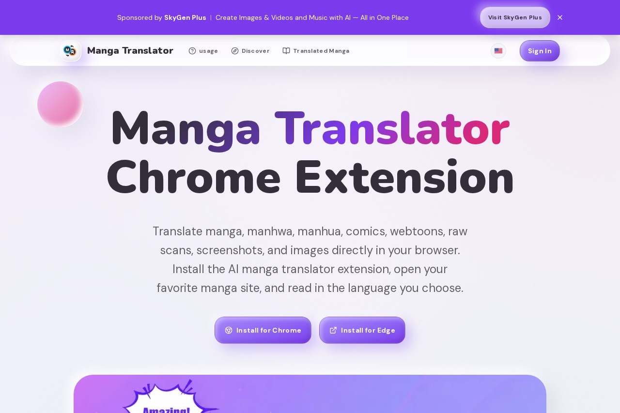 Manga Translator
