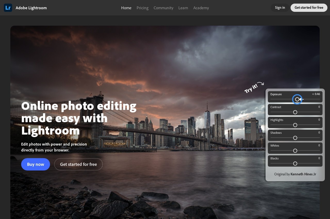 Adobe Lightroom