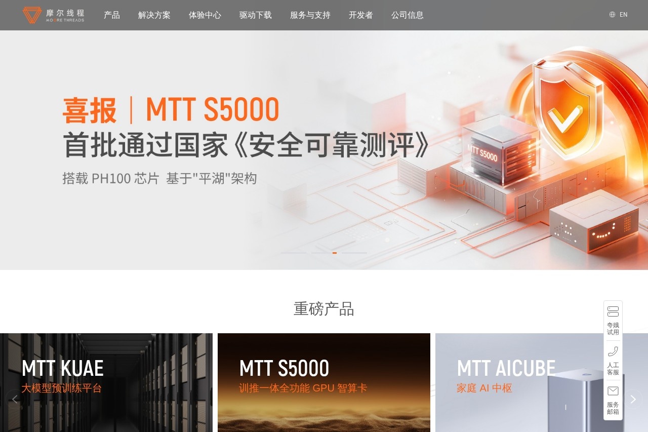 摩尔线程数字人